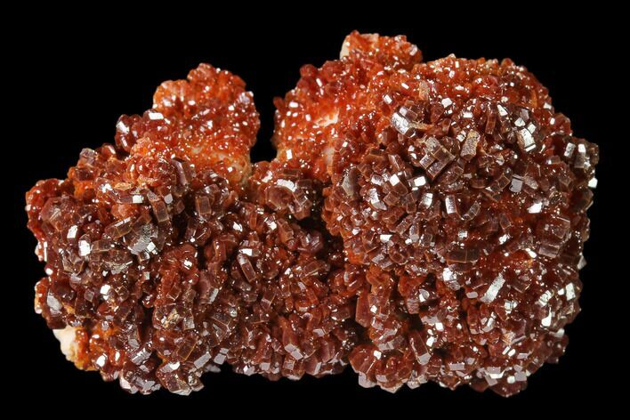 Ruby Red Vanadinite Crystals on Barite - Morocco #134700
